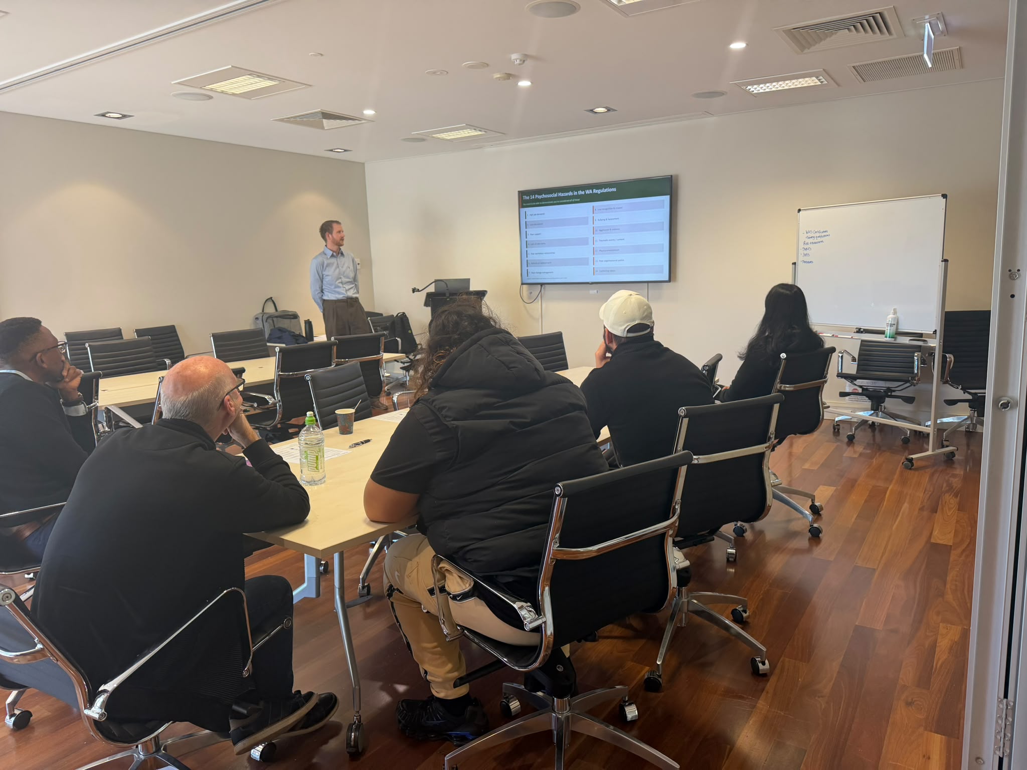 Daniel Paxby presenting at the Rockingham Small Business Seminar Series